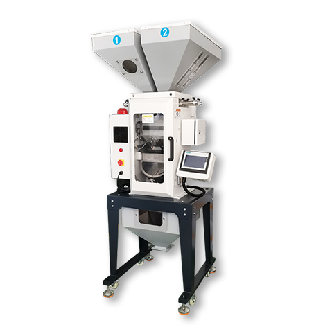 Weighing mixing machine