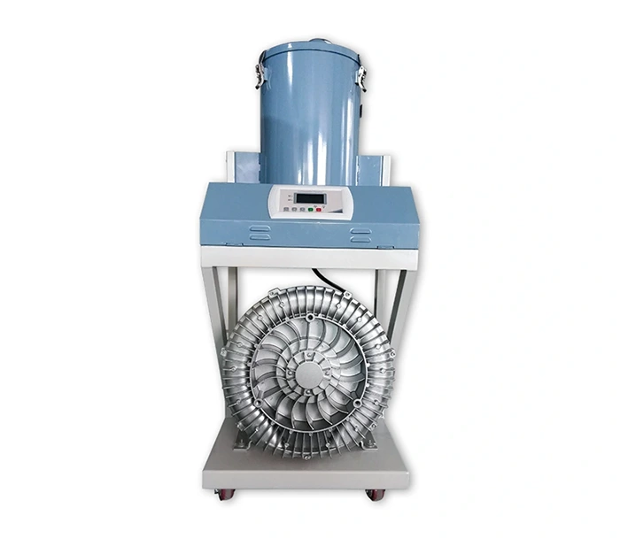 How to install plastic processing vacuum suction machine